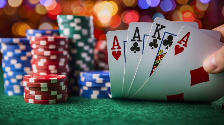 အွန်လိုင်း ကတ်ဂိမ်း Baccarat ကတ်ပြားများ Casino စားပွဲ မြင်ကွင်း